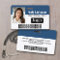 Custom Employee - Photo, Bar Code, Logo, Name