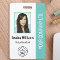 Custom Employee Photo, Bar Code, Logo, Name Teal