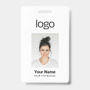 Custom Employee Photo Name Tag Badges ID Badge