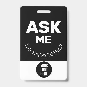 Custom Employee - Photo pass-  Name ID ID Badge