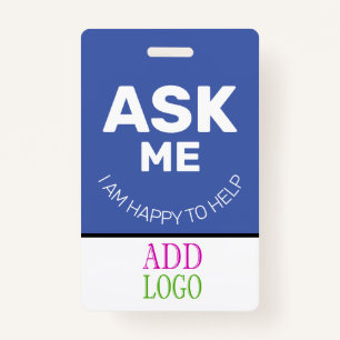 Custom Employee - Photo pass- Name ID ID Badge