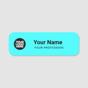 Custom Employee Pin Name Tag or Magnetic with Logo