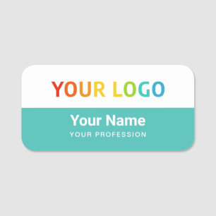 Custom Employee Pin Name Tag or Magnetic with Logo