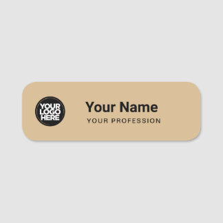 Custom Employee Pin Name Tag or Magnetic with Logo