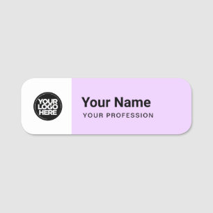 Custom Employee Pin Name Tag or Magnetic with Logo