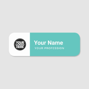 Custom Employee Pin Name Tag or Magnetic with Logo