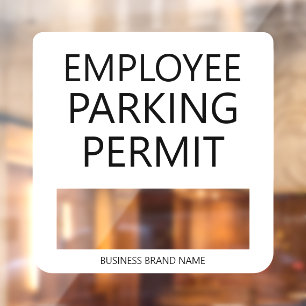 Custom Employee Resident Parking Permit Business