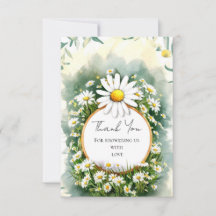 Custom Enchanted Daisy Baby Shower