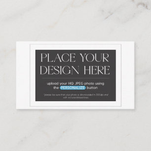 Custom Enclosure Card - 3.5 by 2 inches