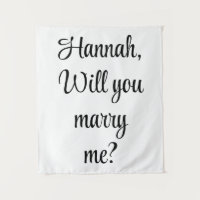 Custom Engagement Personalised Will you marry me