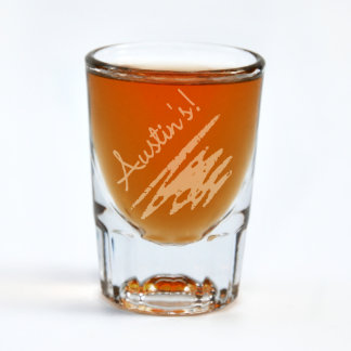 Custom Engraved Austin's Shot Glass