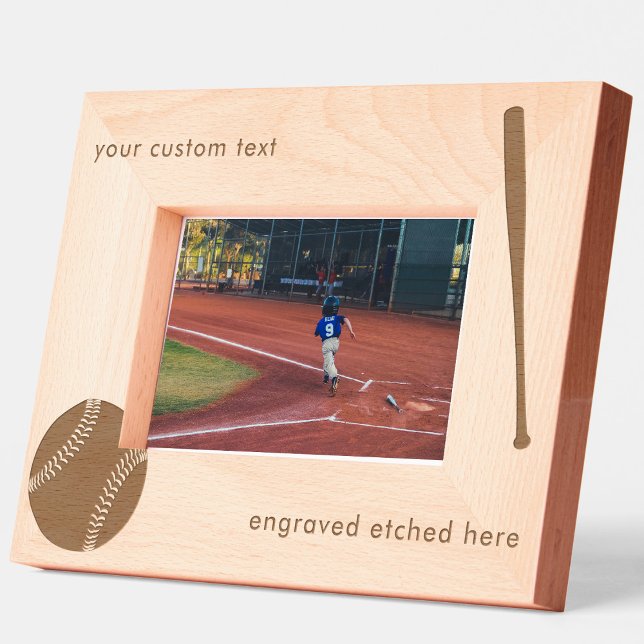 Custom Engraved Etched American Baseball Bat Frames (Custom Engraved Etched American Baseball Bat)