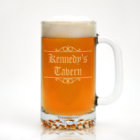 Custom Engraved Personal Bar Beer Mug