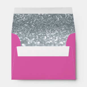 Custom Envelope - (4x6) Dark Pink Fab