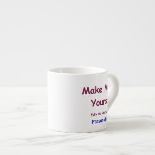 Custom Espresso Mug to Personalise 6oz