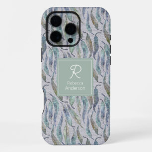 Custom Eucalyptus Leaves iPhone 16 Pro Max Case