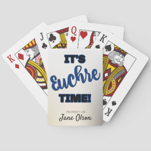 Custom Euchre Cards Set For Gift