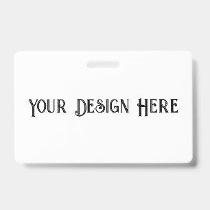 Custom Event Bulk  ID Badge