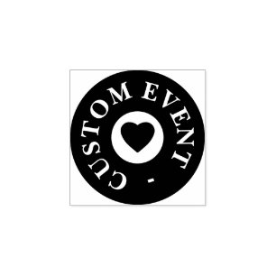 Custom Event Hand Stamp - Heart