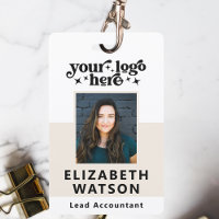 Custom Event ID With Photo Employee Lanyard Name