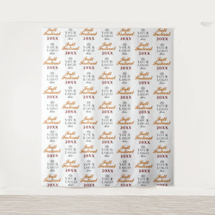 Custom Event Party Backdrop Step and Repeat Tapestry