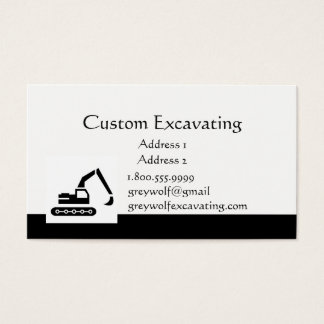 Excavation Business Cards | Zazzle.com.au