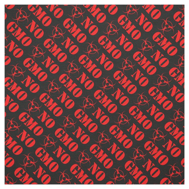 Custom Fabric Personalised Name Biohazard Fabric (Swatch)