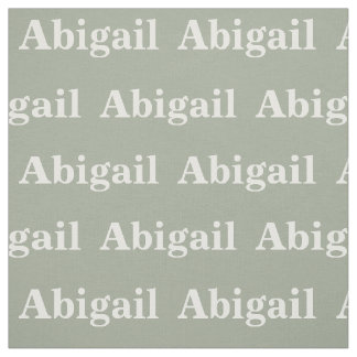Custom Fabric - Personalised Name Fabric