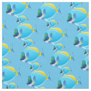 Custom Fabric-Tropical Fish Fabric