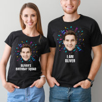 Custom Face 30th 40th 50th 60th 70 Birthday Squad