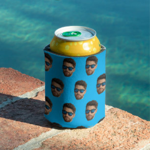 Custom Face Birthday Favours Bachelor Party Can Cooler