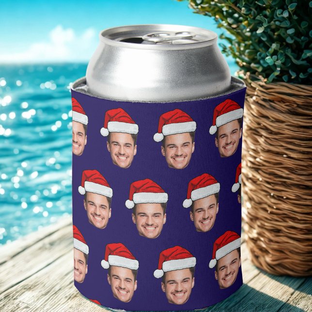 Custom Face Birthday Favours Bachelor Party Xmas Can Cooler (Creator Uploaded)
