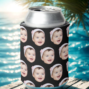 Custom Face Birthday Favours Bachelorette Party Can Cooler