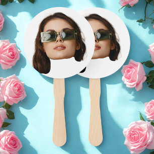 Custom Face Cutout Bachelorette Party Birthday Hand Fan