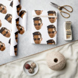 Custom Face Cutout Bachelorette Party Birthday Wrapping Paper<br><div class="desc">Face Cut Out,  Head Cutout,  Custom Bachelorette Party,  Bridal Party Props,  
 Wrapping Paper</div>