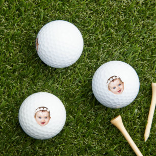 Custom Face, Gift Dad, New Dad Personalized Golf Balls