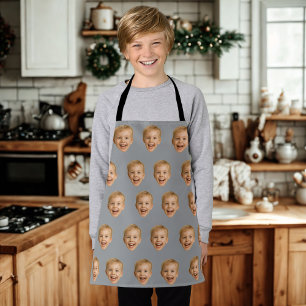 Custom Face Gift, Personalised Face Photo, Family Apron