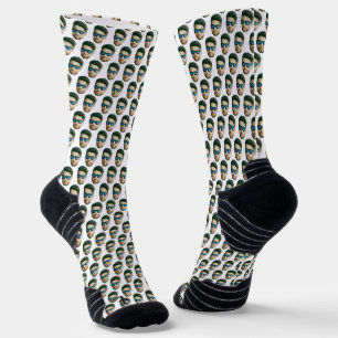 Custom Face Head Wedding Bridal Shower Party Face Socks