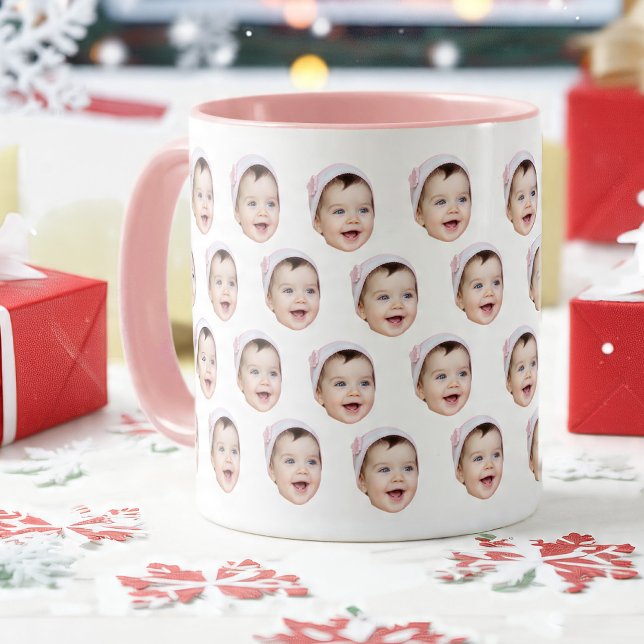 Custom Face Mug, Personalised Face Photo, Baby Mug (Creator Uploaded)