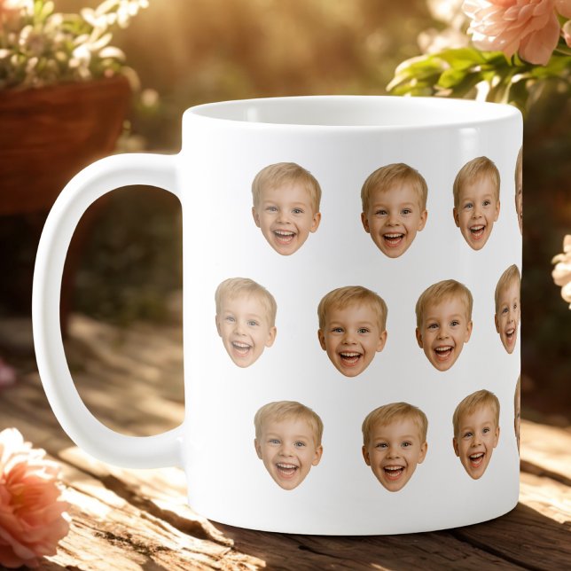 Custom Face Mug, Personalised Face Photo, Family Coffee Mug (Creator Uploaded)