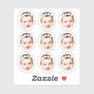 Custom Face Party Favours 5th Birthday Decorations