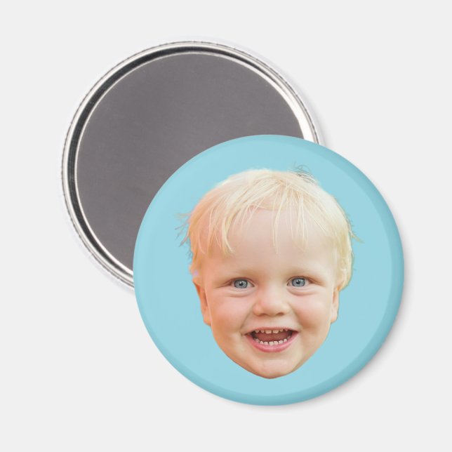 Custom Face Personalised Picture Logo Image Design Magnet (Front/Back)