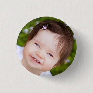 Custom Face Photo 3 Cm Round Badge