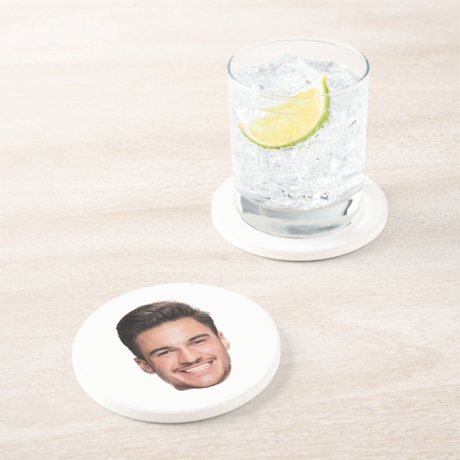 Custom Face Photo Coaster (Side)