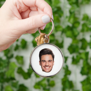 Custom Face Photo Key Ring