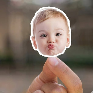 Custom Face Photo Logo Stickers