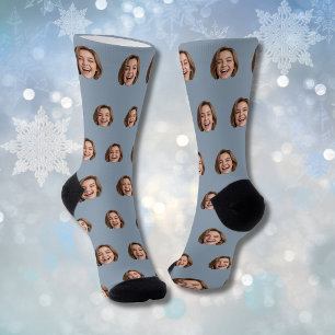 Custom Face Socks Personalised Photo