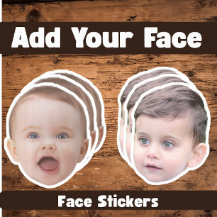 Custom Face Sticker   Face and Photo Label