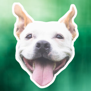 Custom Face Sticker, Personalized Dog Face