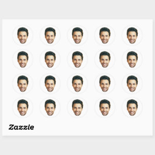 Custom Face Stickers Personalised Face Photo